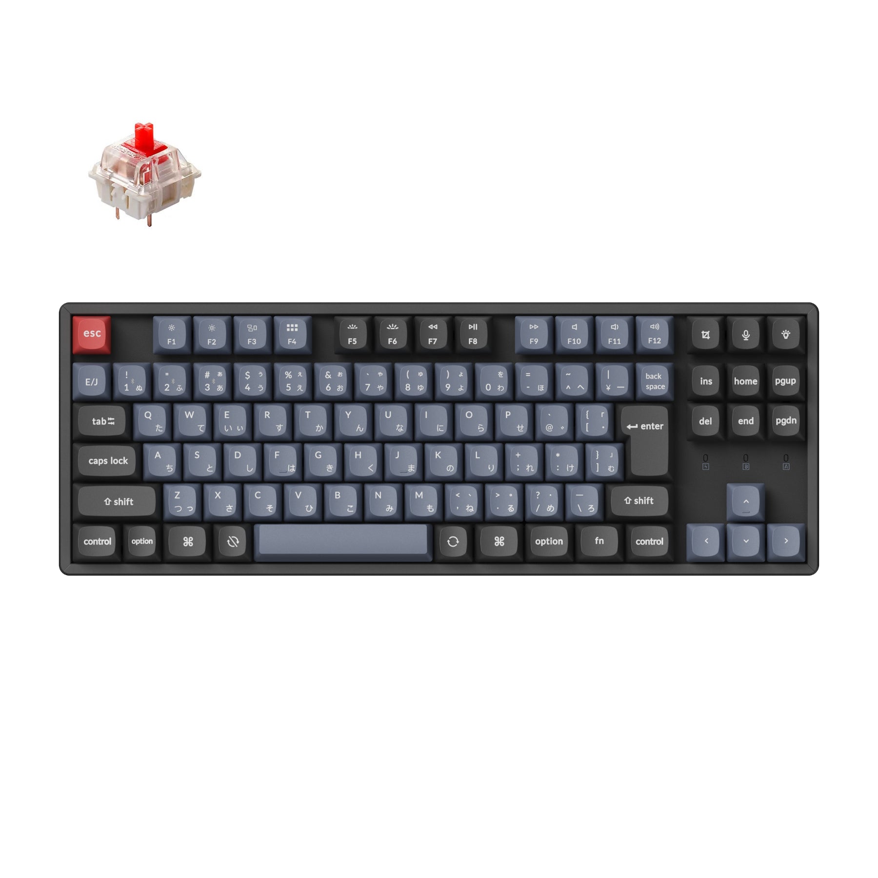 Keychron K8 Pro QMK ワイヤレス・メカニカルキーボード(JIS配列/ダブルショットPBTキーキャップ)