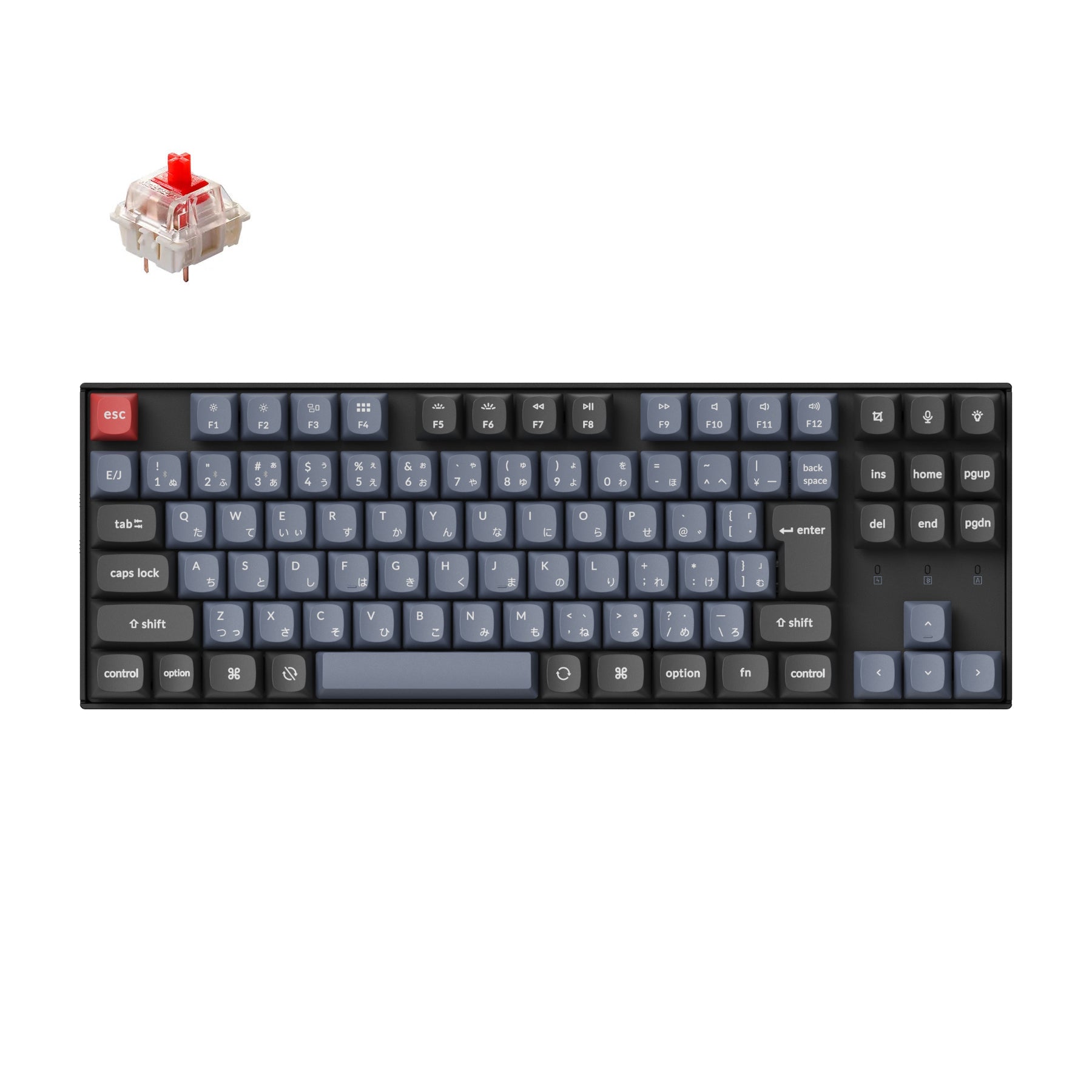 Keychron K8 Pro QMK ワイヤレス・メカニカルキーボード(JIS配列/ダブルショットPBTキーキャップ)