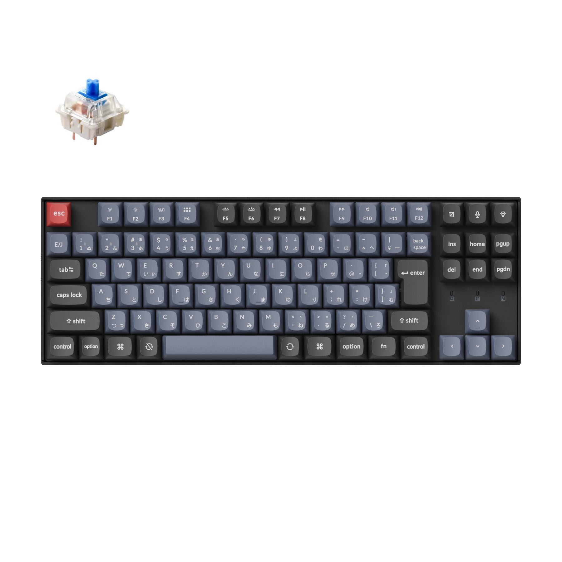 Keychron K8 Pro QMK ワイヤレス・メカニカルキーボード(JIS配列/ダブルショットPBTキーキャップ)