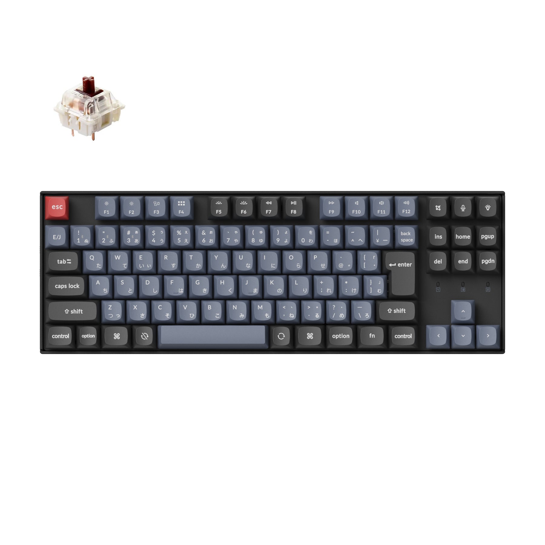 Keychron K8 Pro QMK ワイヤレス・メカニカルキーボード(JIS配列/ダブルショットPBTキーキャップ)