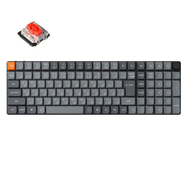 Keychron K17 Max QMK/VIA ワイヤレス カスタム・メカニカルキーボード