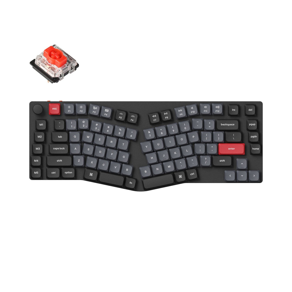 Keychron K15 Pro Alice Layout QMK/VIA - www.stedile.com.br