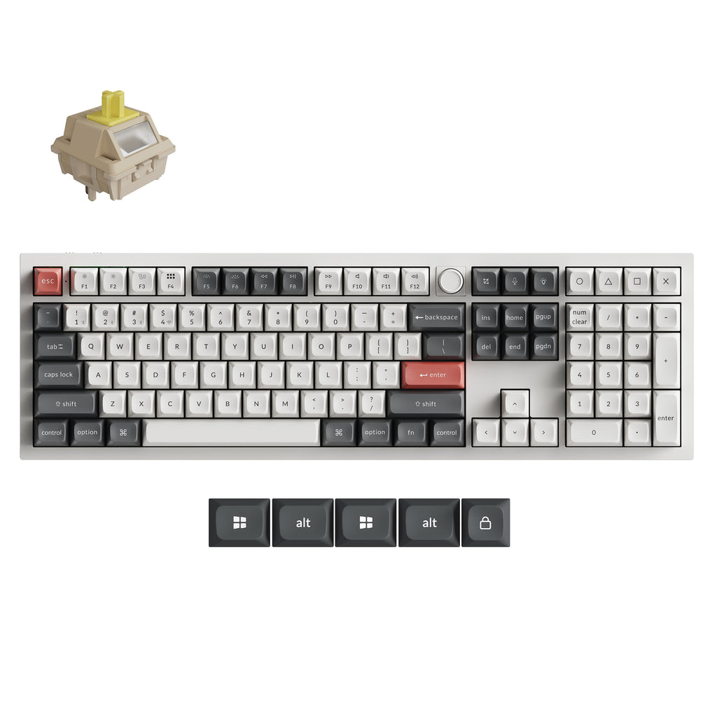 Keychron Q6 Ultra 8K ワイヤレスカスタムメカニカルキーボード– SUPER