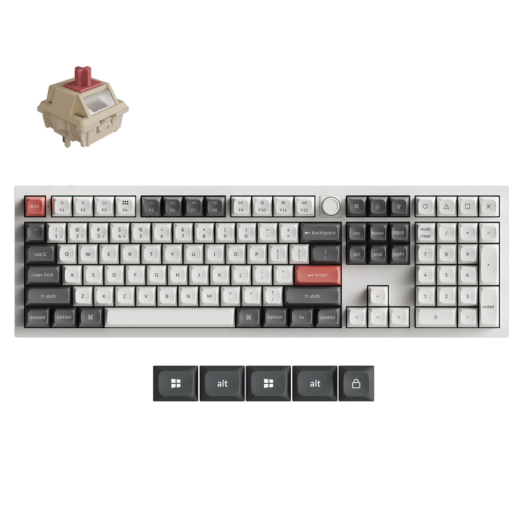 Keychron Q6 Ultra 8K ワイヤレスカスタムメカニカルキーボード– SUPER