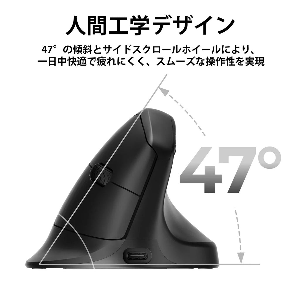 Keychron M5 8K ワイヤレス・エルゴノミックマウス– SUPER KOPEK