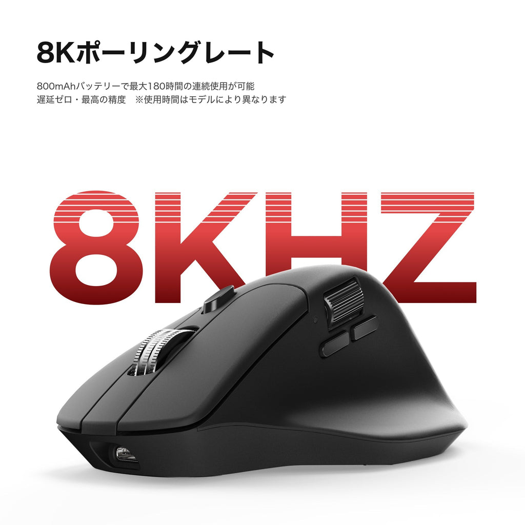 Keychron M6 8Kポーリングレート