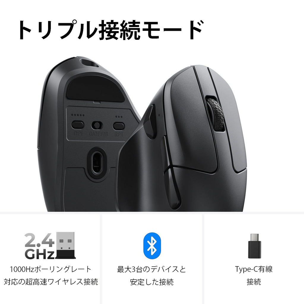 Keychron M7 ワイヤレスマウス– SUPER KOPEK