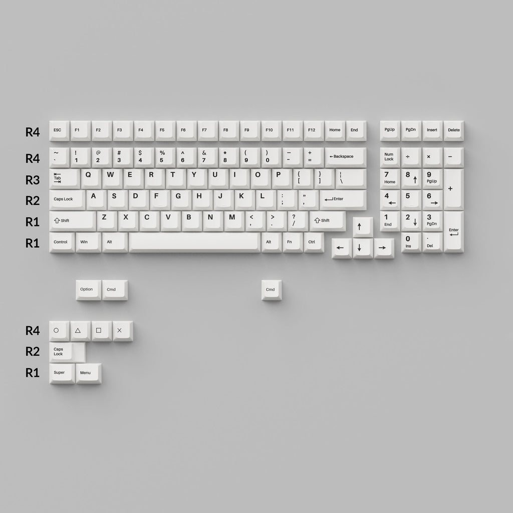 Black on White ANSI 96%配列