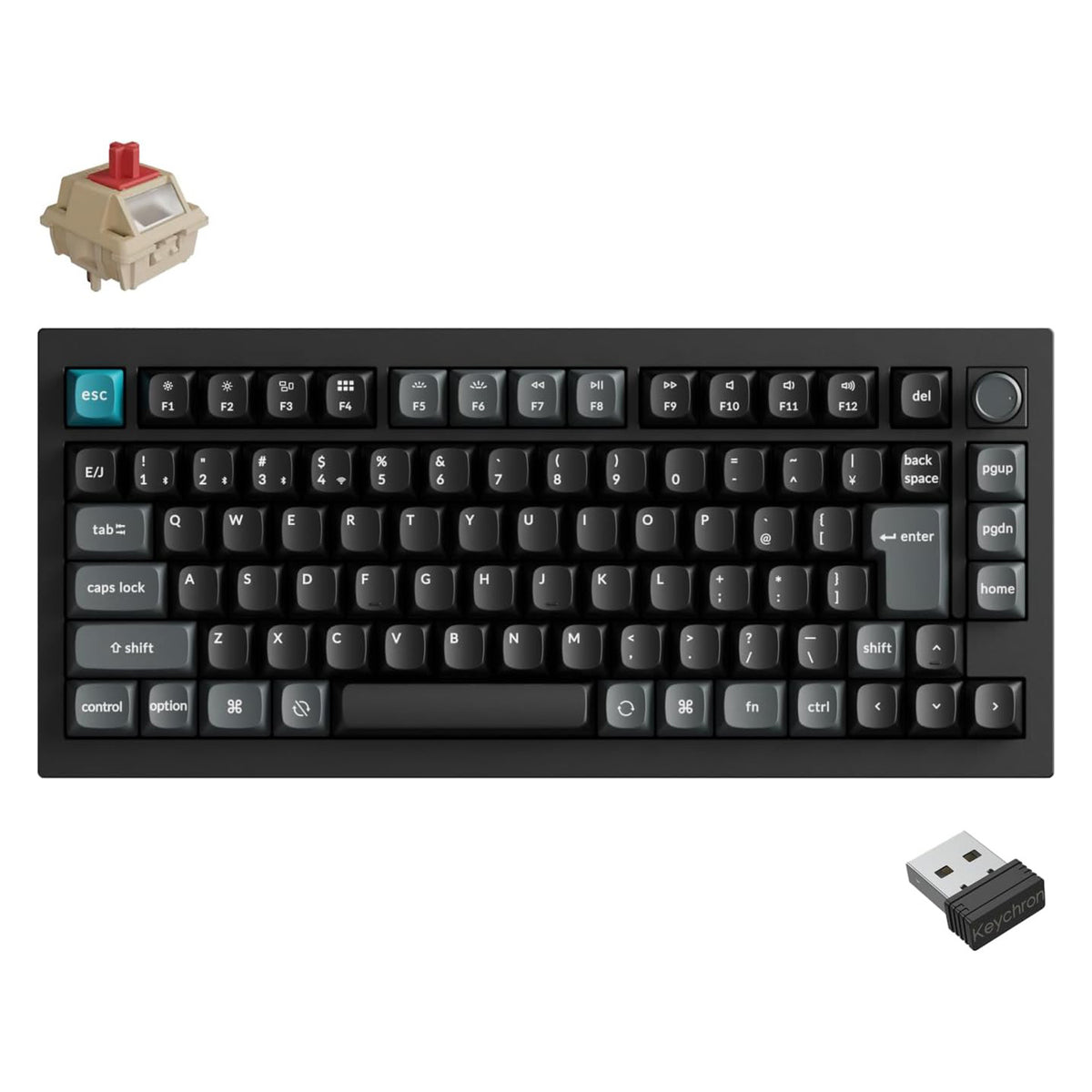 Keychron Q1 Ultra 8K ワイヤレスカスタムメカニカルキーボード– SUPER