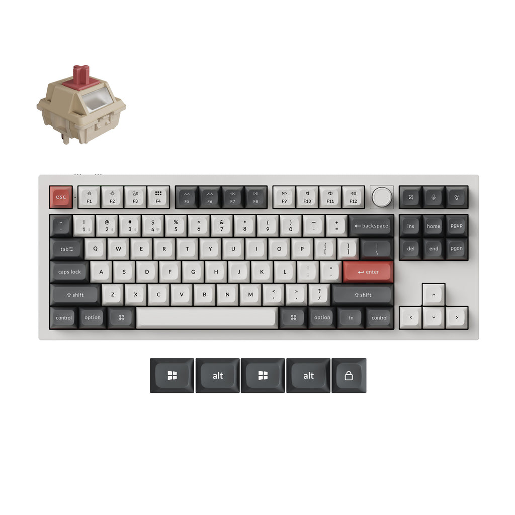 Keychron Q3 Ultra 8K ワイヤレスカスタムメカニカルキーボード– SUPER