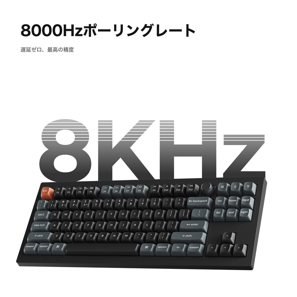 8000Hzポーリングレート