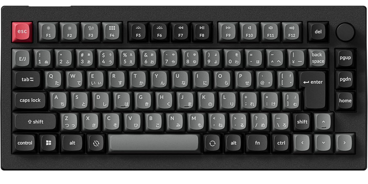 Keychron C75 TMR 8K マグネットスイッチ搭載 有線カスタムメカニカル