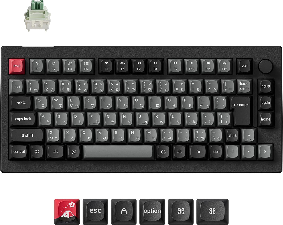 Keychron C75 TMR 8K マグネットスイッチ搭載 有線カスタムメカニカル
