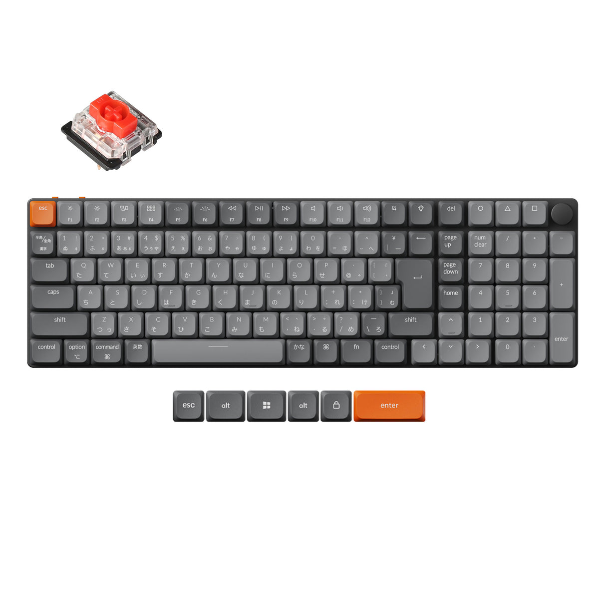 Keychron K17 Max QMK/VIA ワイヤレス カスタム・メカニカル