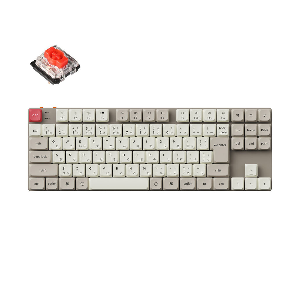 Keychron K1 ワイヤレス・メカニカルキーボード 美品 Keychron K14 ワイヤレス メカニカル キーボード（US ANSI 配列