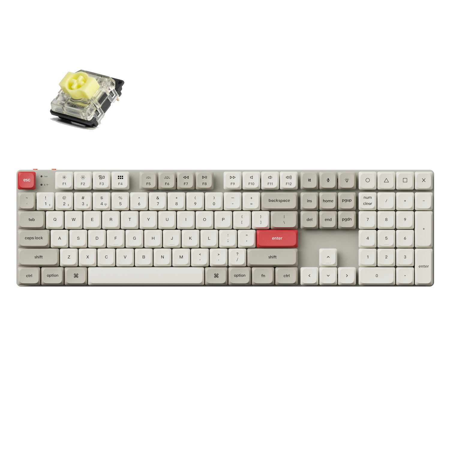 Keychron K5 Max Retroカラー QMKワイヤレス カスタム