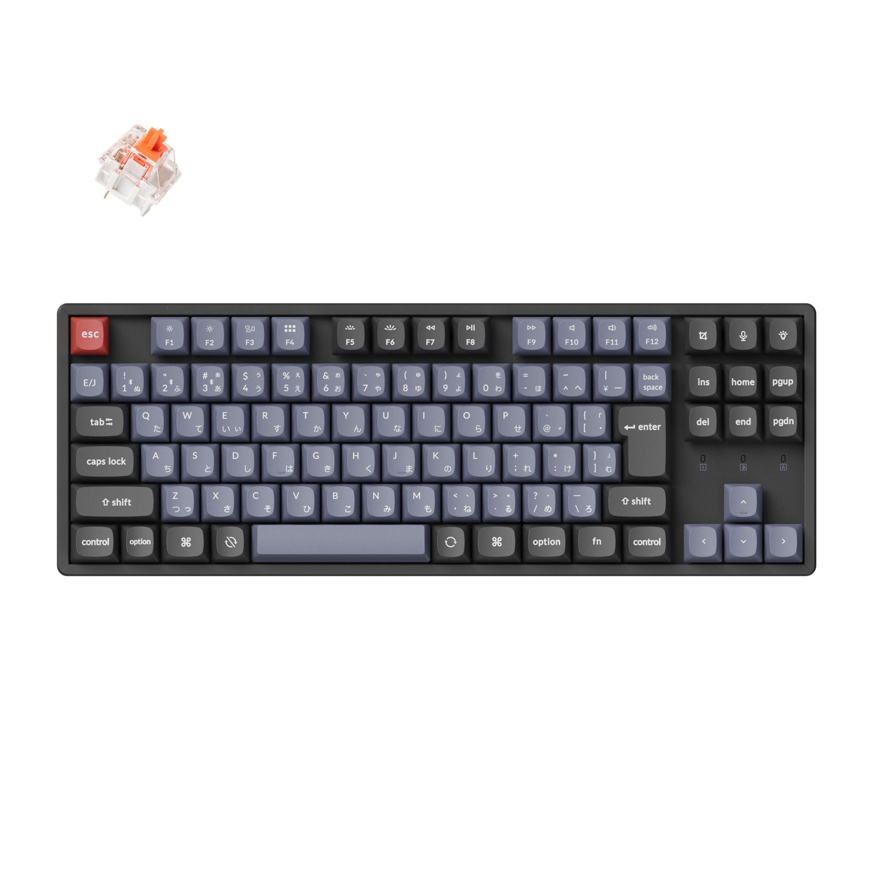 Keychron K8 Pro QMK ワイヤレス・メカニカルキーボード(JIS配列/ダブルショットPBTキーキャップ)