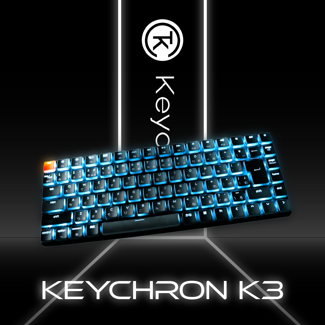 Keychron K3 ワイヤレス・メカニカルキーボード– SUPER KOPEK