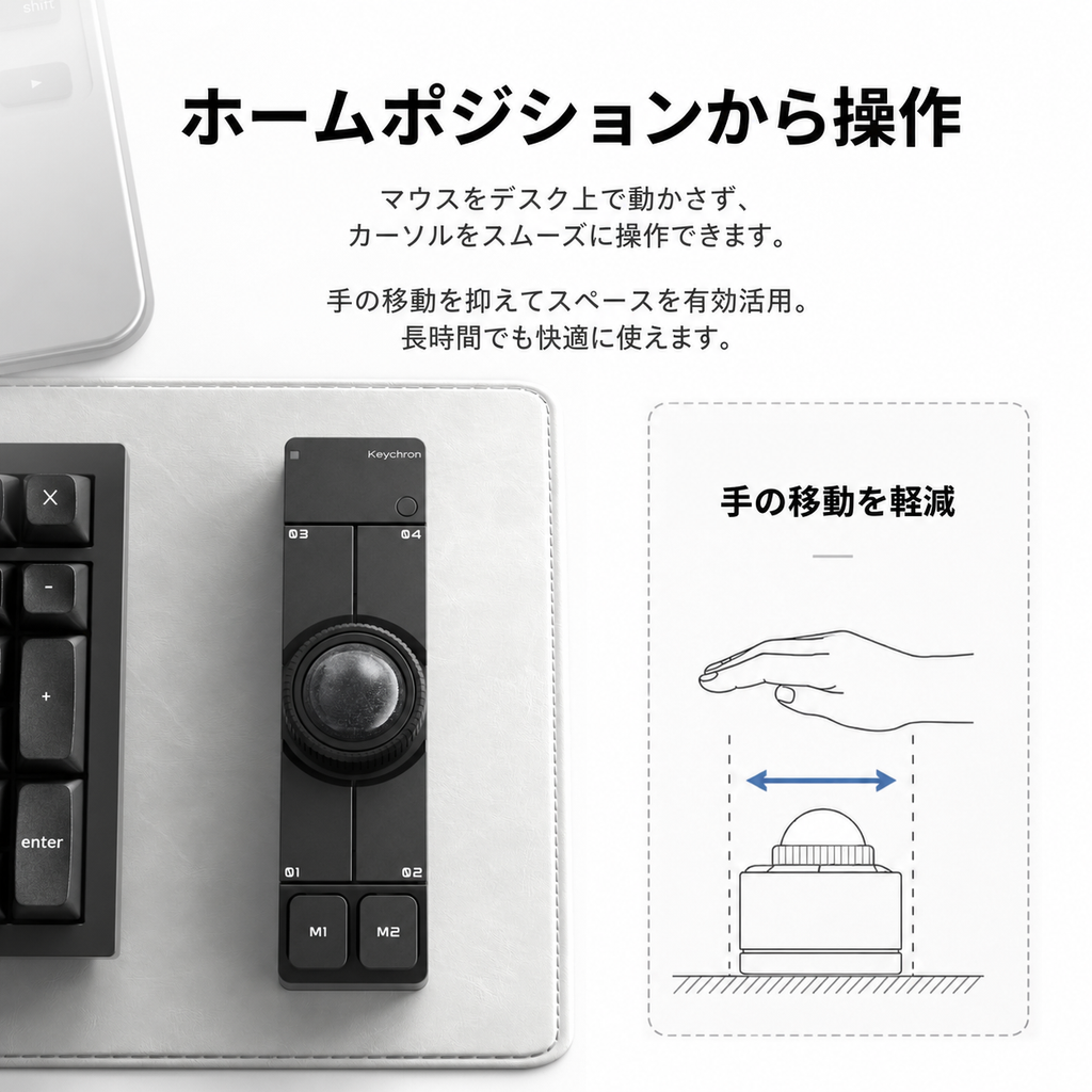Keychron Nape Pro ワイヤレストラックボールマウス– SUPER KOPEK Keychron Nape Pro ワイヤレストラックボールマウス– SUPER KOPEK