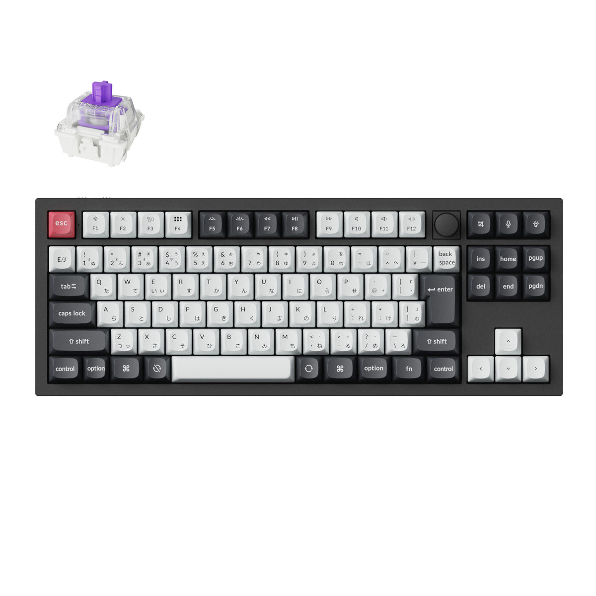 Keychron Q3 Pro JIS 特別版 メカニカルキーボード 赤軸 Keychron Q3