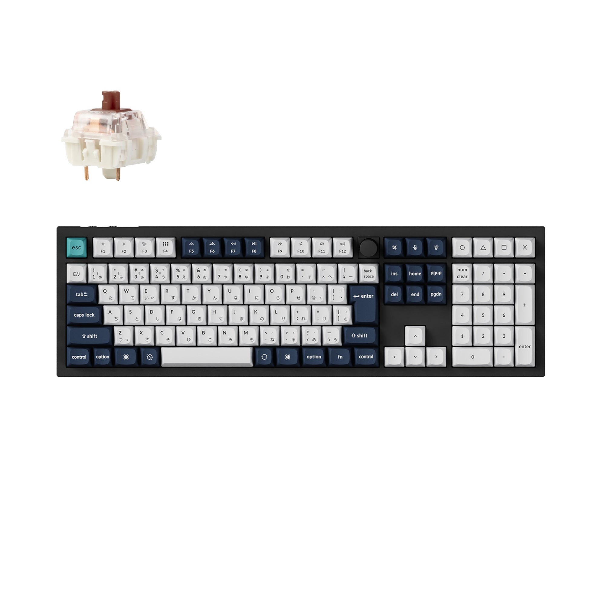 Keychron Q6MAX 日本語配列 バナナ軸 q6max-m3-jis_5f41298e-8dbe-