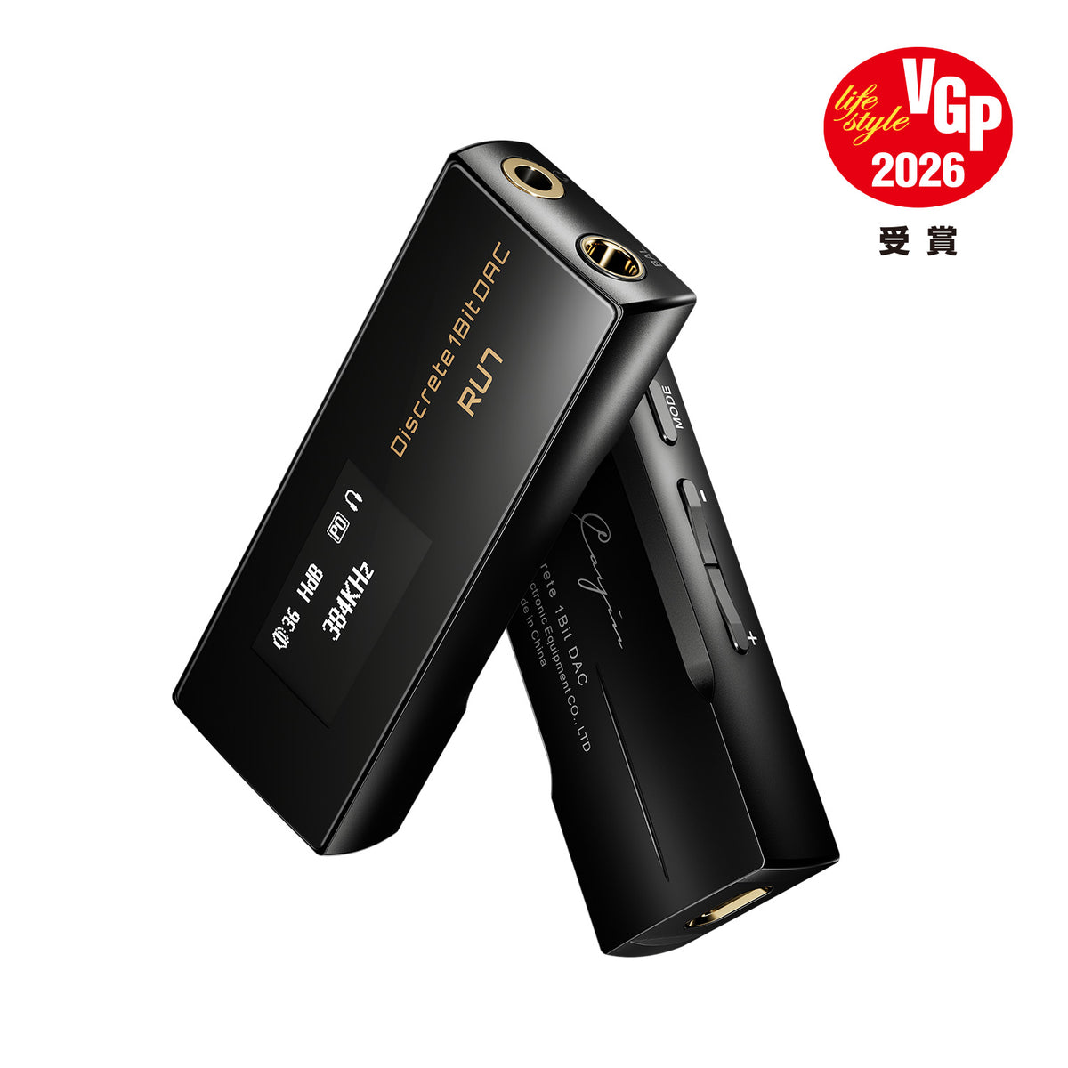 Cayin RU7・1ビット抵抗ラダー型DAC搭載ポータブルUSB DAC/AMP– SUPER 