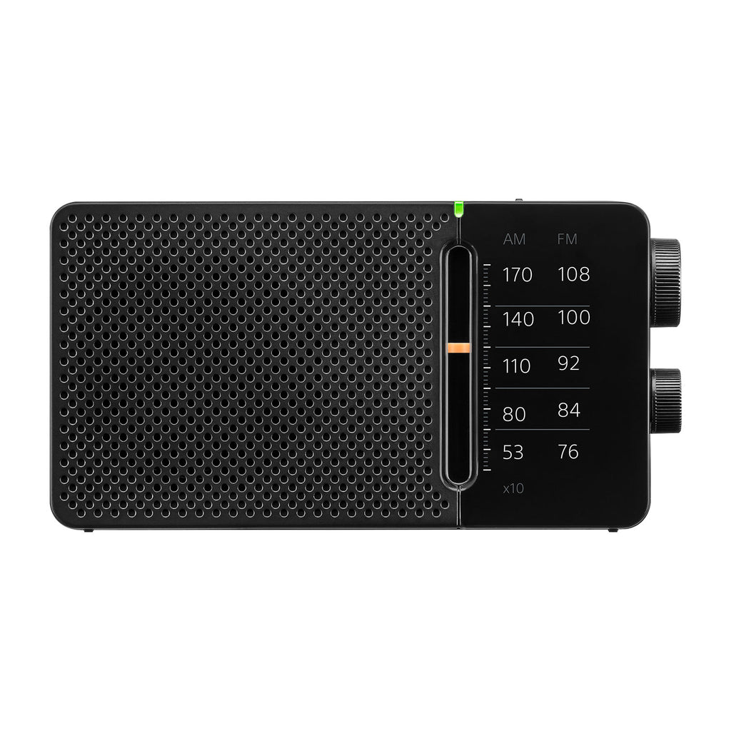Sangean SR-36J AM/FM アナログポケットラジオ 内蔵スピーカー搭載
