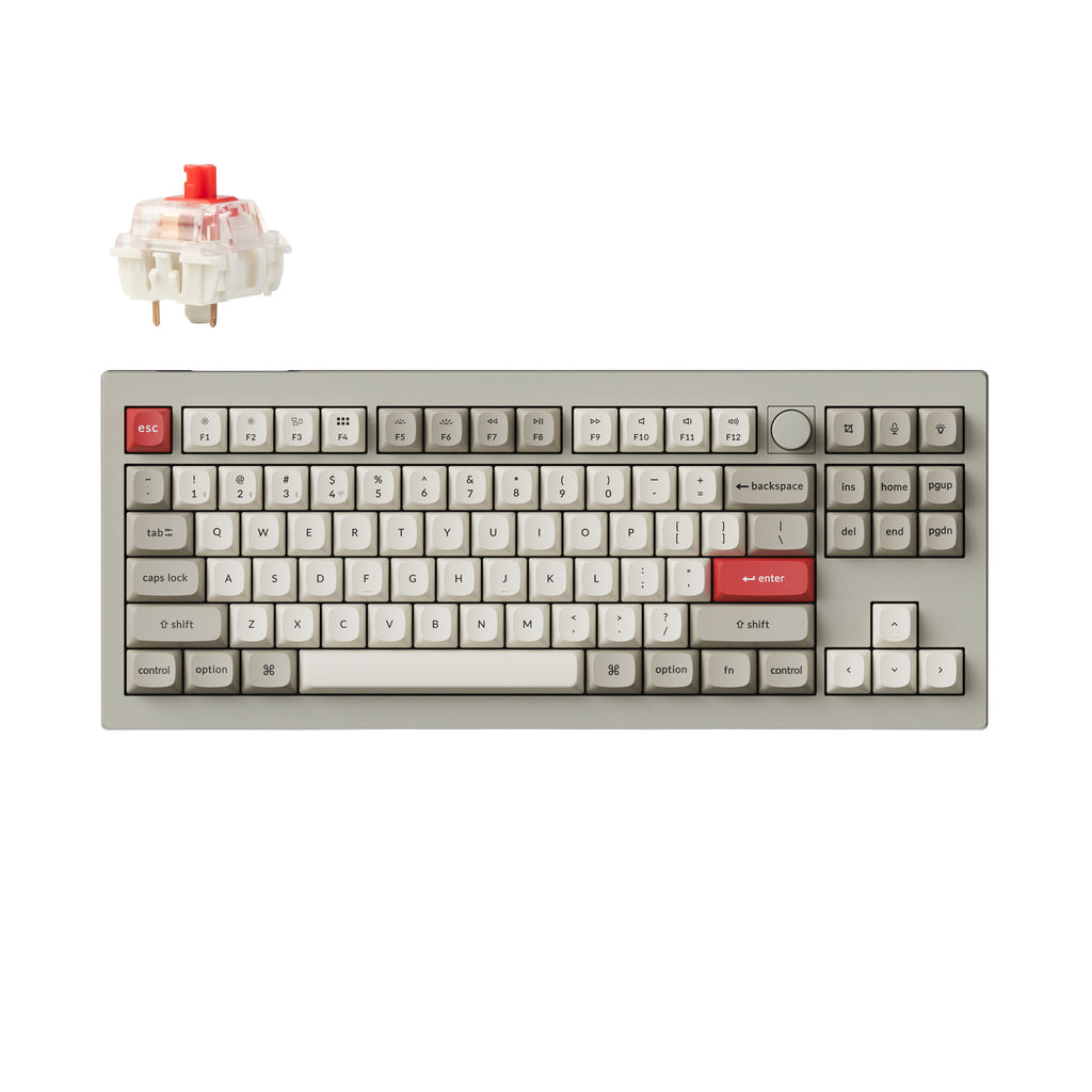 Keychron V3 Max TKL ワイヤレスキーボード JIS配列 赤軸 Amazon.com: keychron V3 Max TKL Wireless Mechanical Keyboard