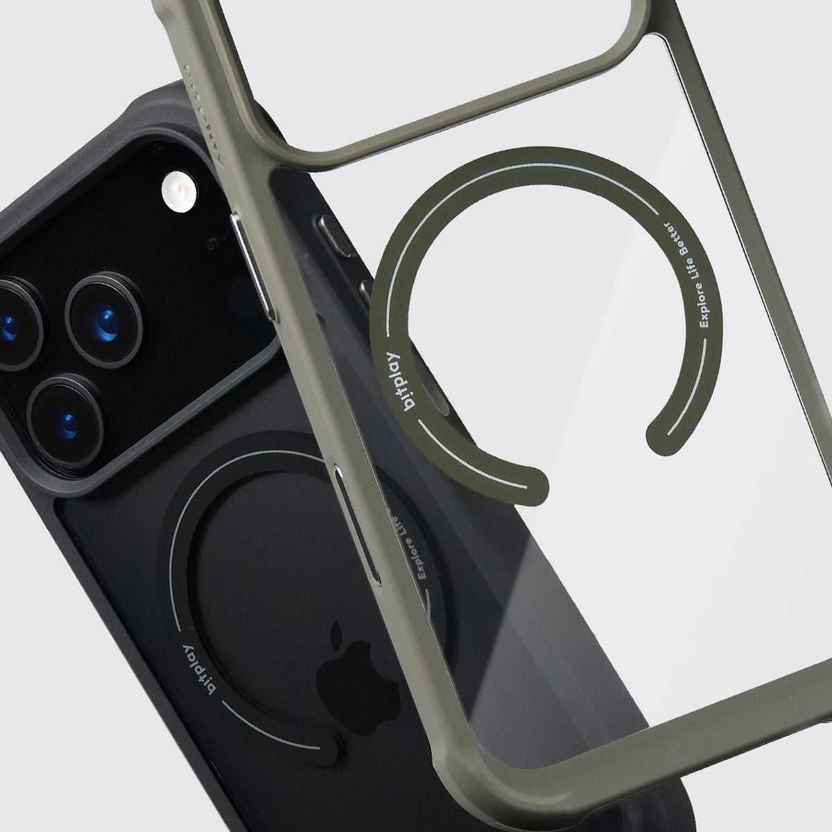 MR.donothing Lazy camper iPhone17ケース BY iPhone17 ケース カバー ハイブリッド ZEROSAFE Shaft MagSafe対応