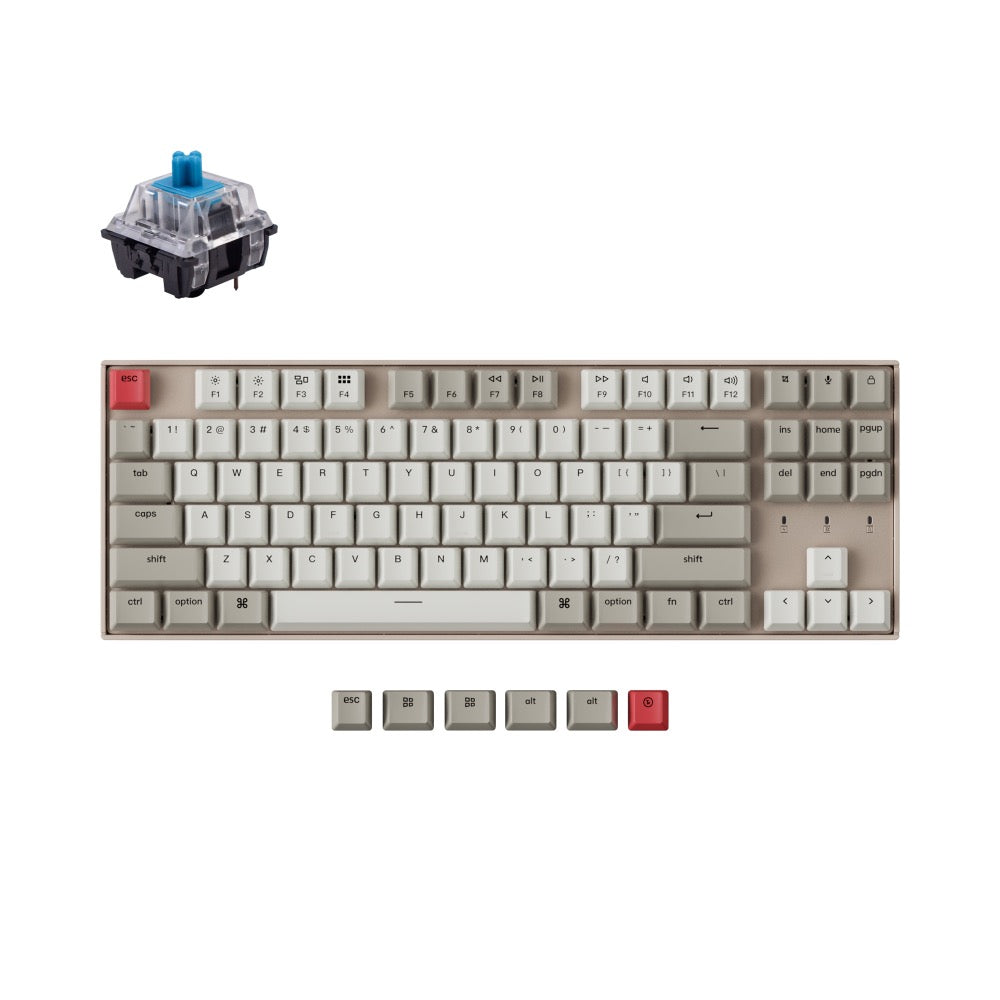 Keychron K8 ノンバックライト・ワイヤレス・メカニカルキーボード