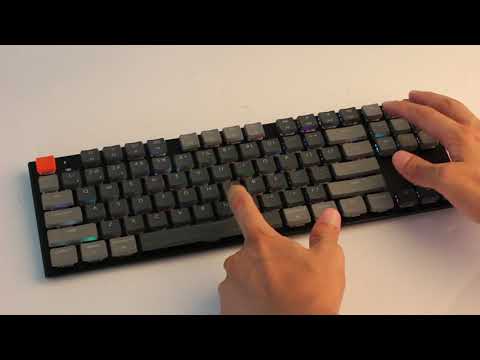 Keychron K1 ワイヤレス・メカニカルキーボード（テンキーレス）