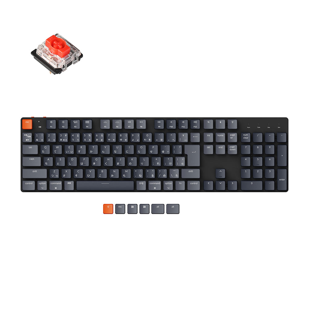 Keychron K5 SE ワイヤレス・メカニカルキーボード（テンキー付）