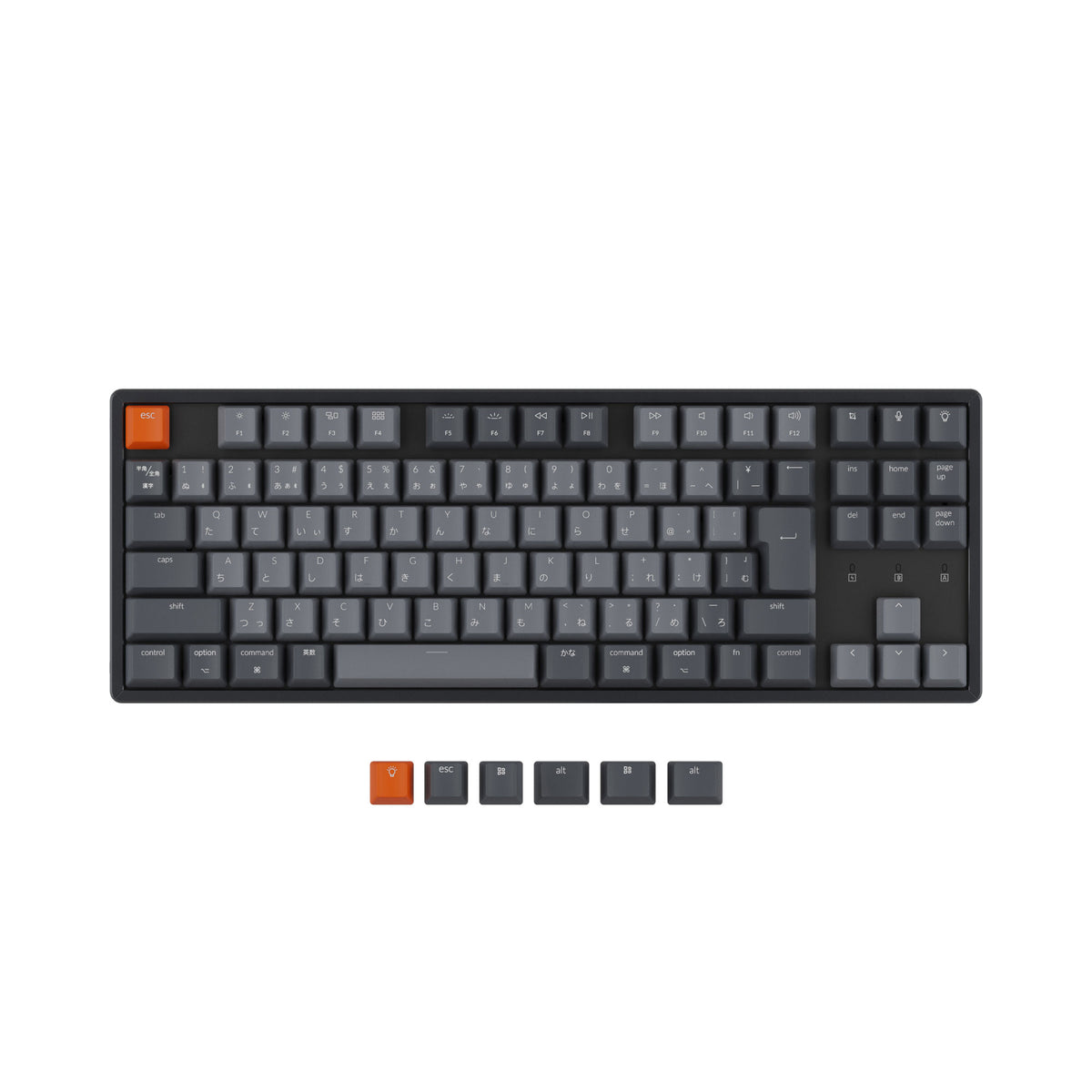 Keychron K8 JIS日本語 RGBアルミフレーム ホットスワップ対応PC周辺機器