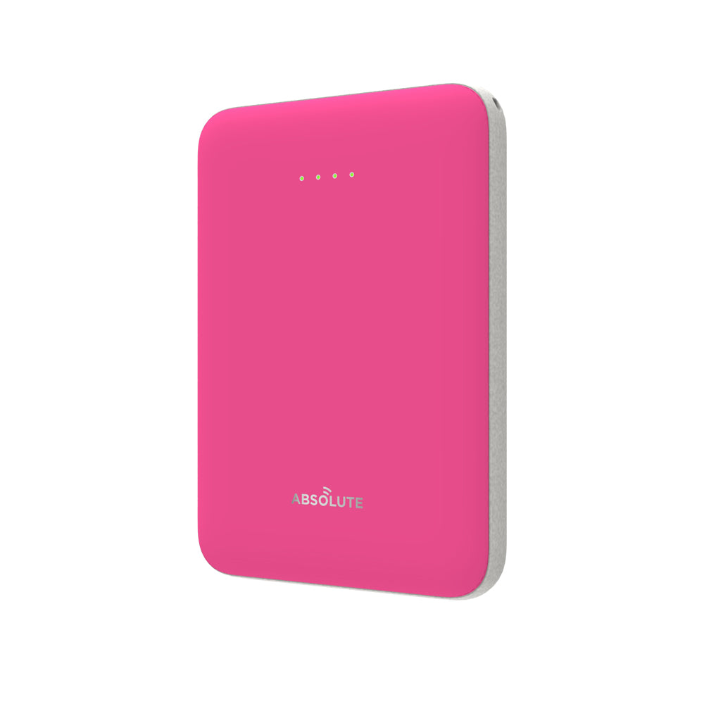 Mico モバイルバッテリー 5000 mAh スワロフスキー 撫子ピンク
