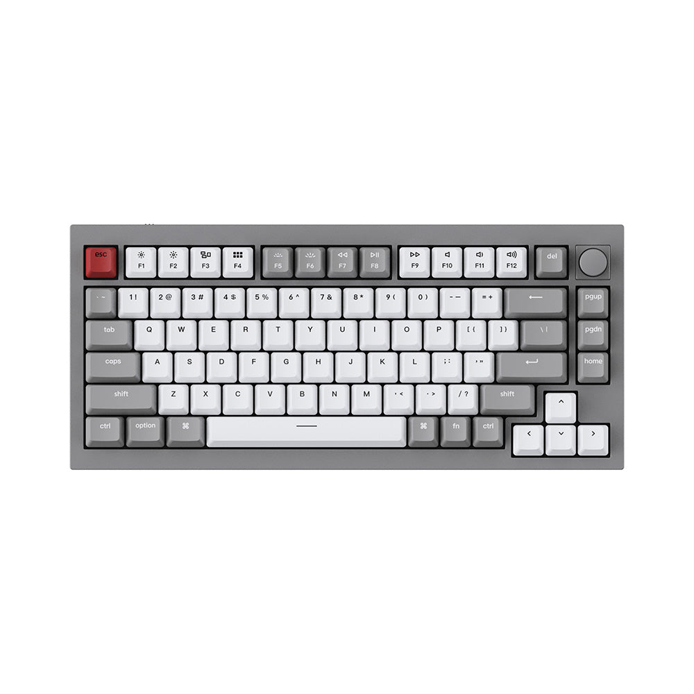 Keychron Q1 QMK カスタム・メカニカルキーボード ノブバージョン(US配列)